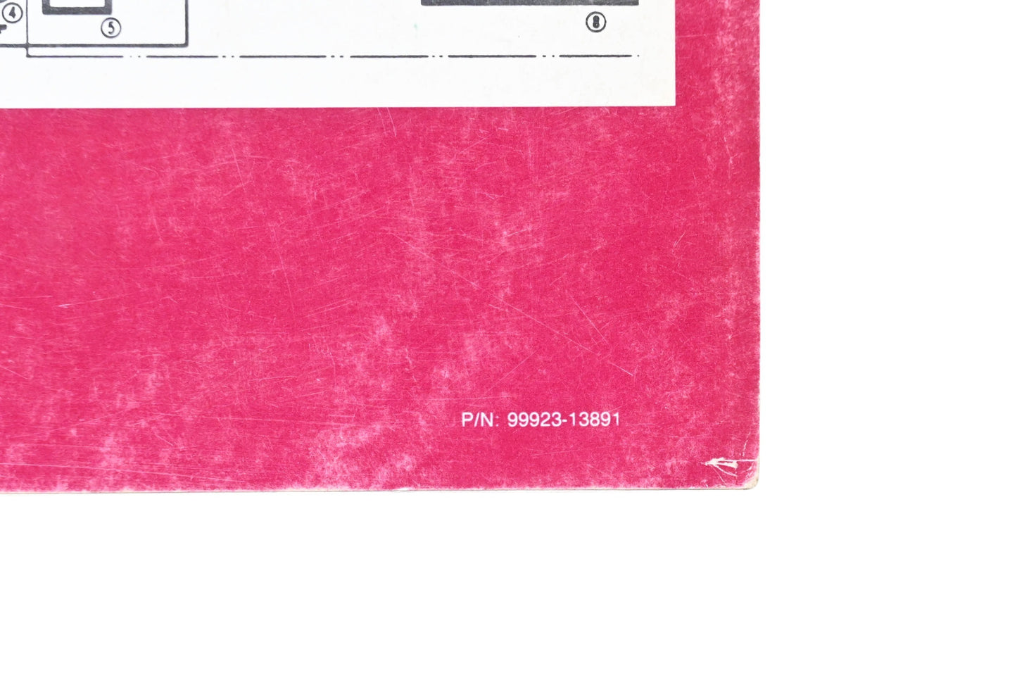 OEM Suzuki 99923-13891 1989 Suzuki ATV Motorcycle Wiring Diagrams Manual
