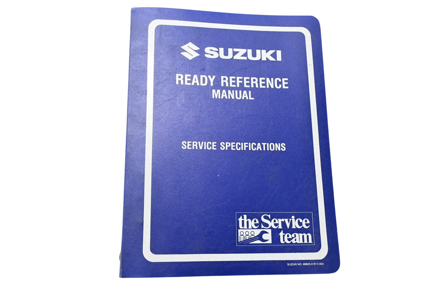 OEM Suzuki 99923-03861 1986 G Model Ready Reference Service Specifications Manual