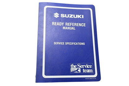OEM Suzuki 99923-03861 1986 G Model Ready Reference Service Specifications Manual