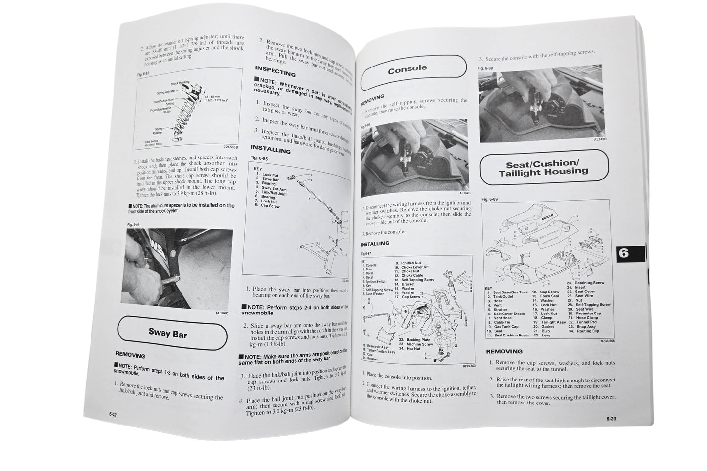 OEM Arctic Cat 2255-728 Arctic Cat Snowmobile 98 ZR440 Service Manual