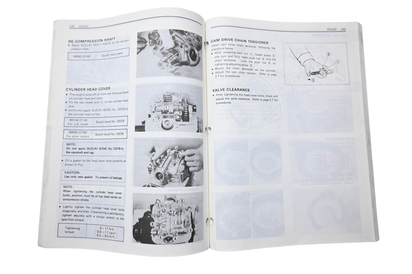 OEM Suzuki 99500-41054-01E LT185 Service Manual