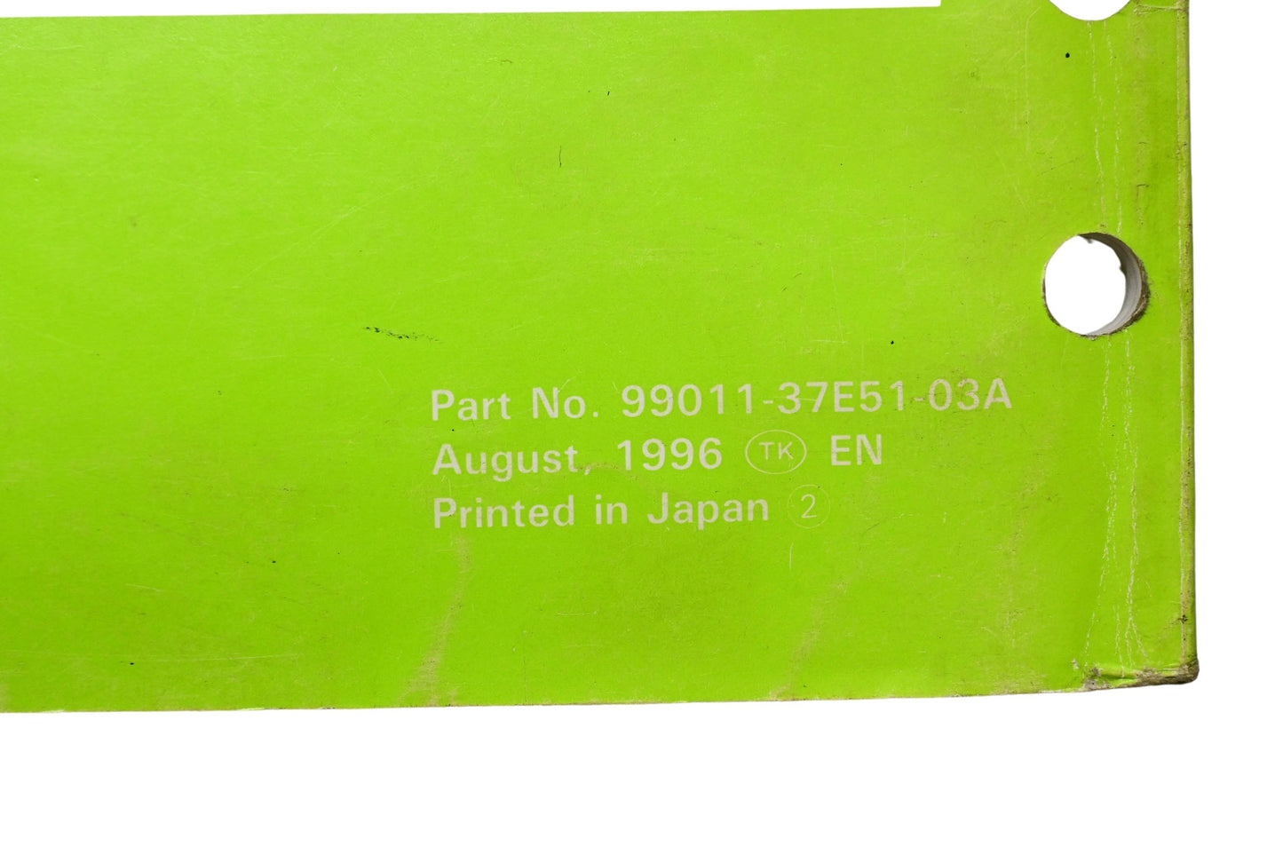 OEM Suzuki 99011-37E51-03A RM250 Owner's Service Manual
