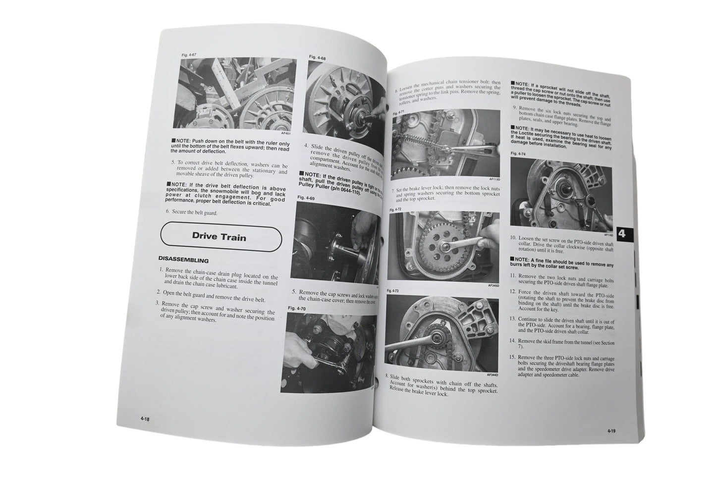 OEM Arctic Cat 2255-531 Arctic Cat 1997 Snowmobile Service Manual Powder Extreme