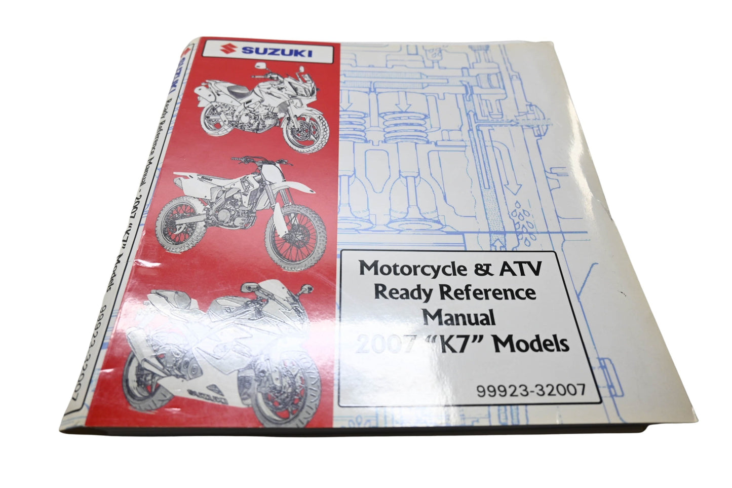 OEM Suzuki 99923-32007 Motorcycle ATV Ready Reference Manual 2007 K7 Models