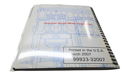OEM Suzuki 99923-32007 Motorcycle ATV Ready Reference Manual 2007 K7 Models