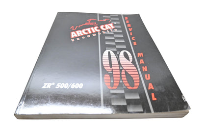 OEM Arctic Cat 2255-724 Arctic Cat Snowmobile Service Manual 98 ZR 500 600