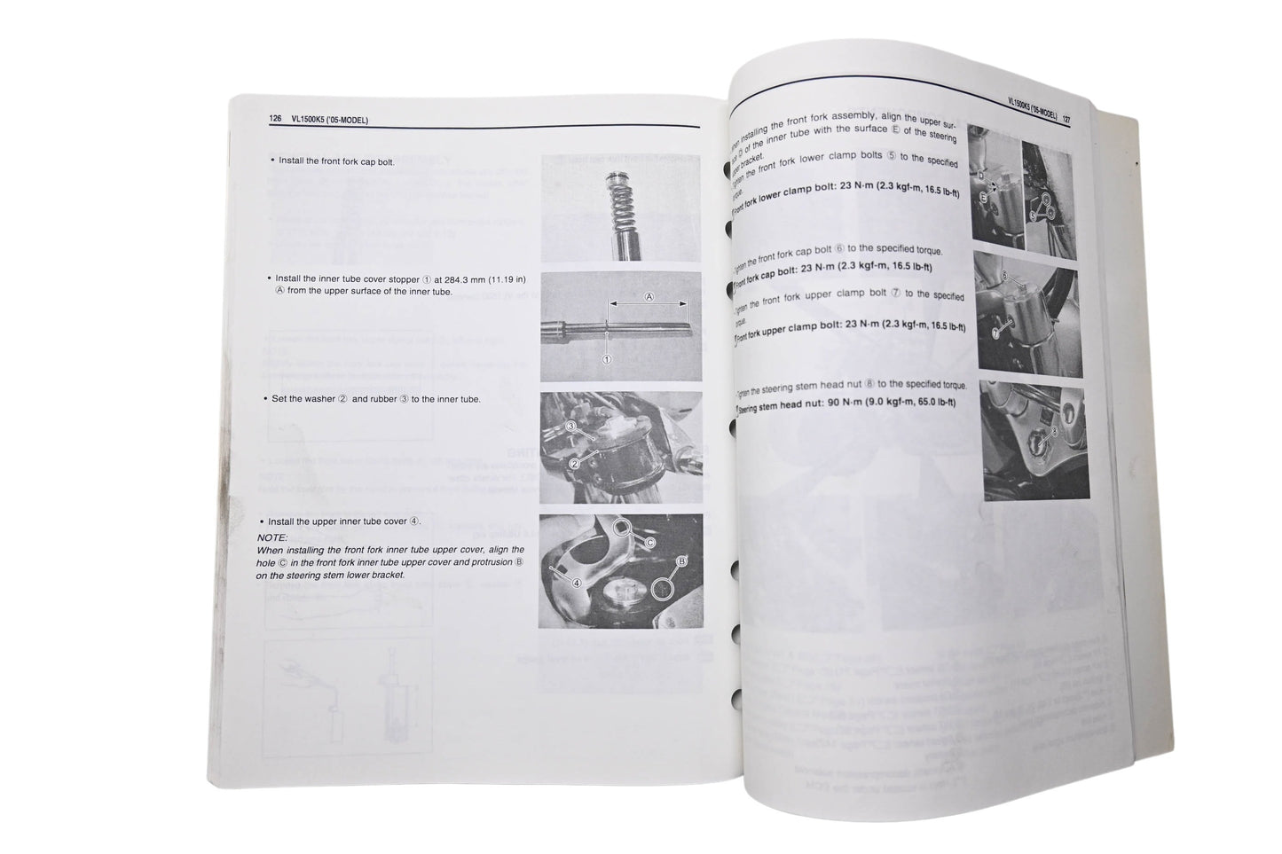 OEM Suzuki 99501-39550-03E VL1500 Supplementary Service Manual