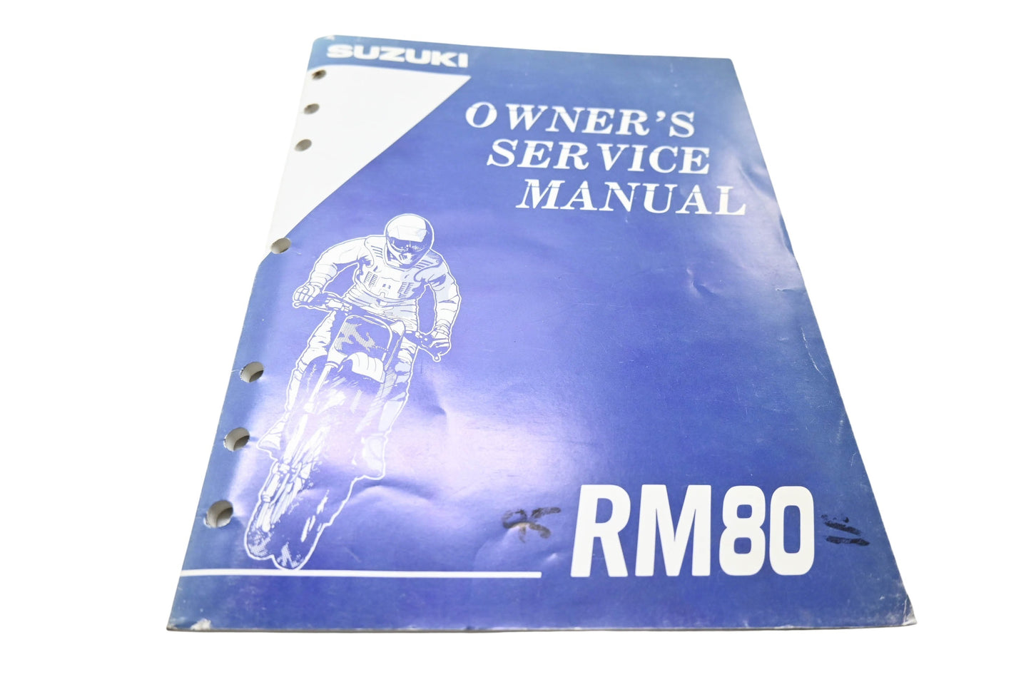 OEM Suzuki 99011-02B70-03A Owner's Service Manual 95 RM80S