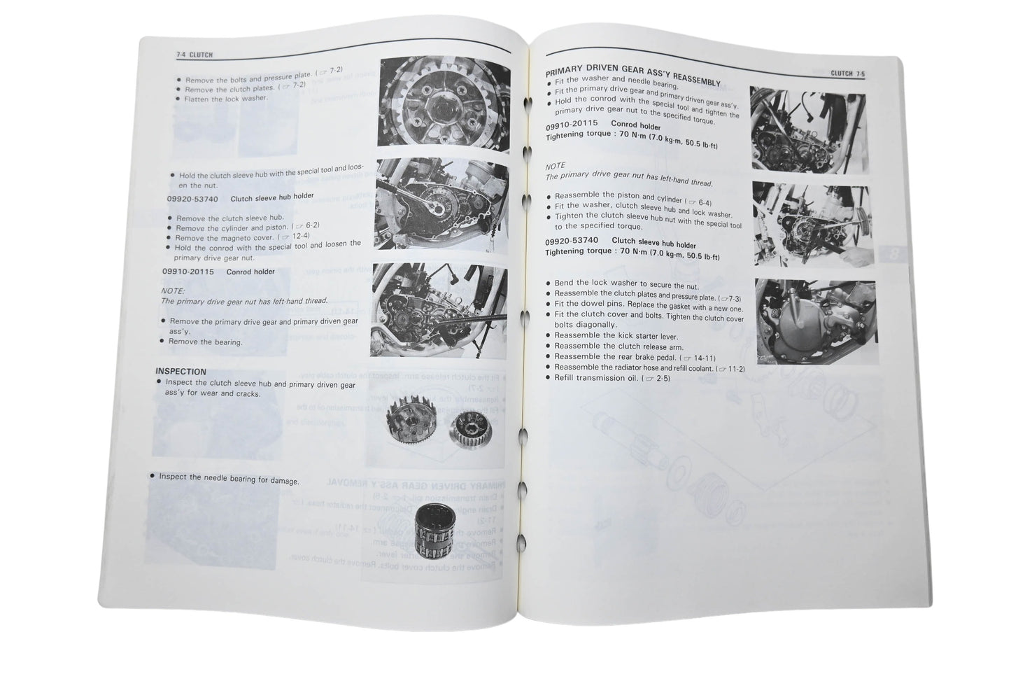 OEM Suzuki 99011-02B70-03A Owner's Service Manual 95 RM80S