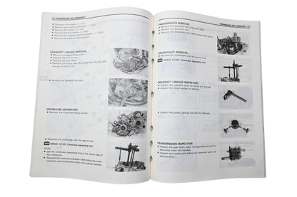 OEM Suzuki 99011-02B71-03A Owner's Service Manual 96 RM80T