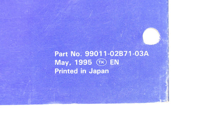 OEM Suzuki 99011-02B71-03A Owner's Service Manual 96 RM80T