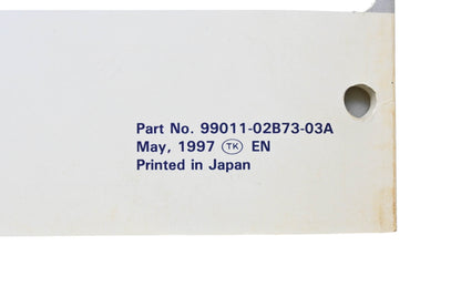 OEM Suzuki 99011-02B73-03A Owner's Service Manual 96-98 RM80