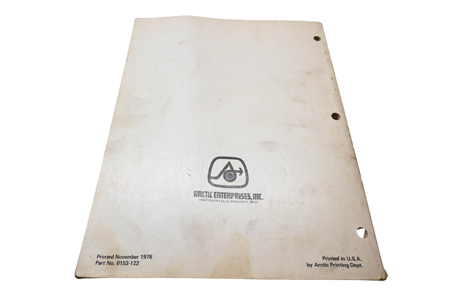 OEM Arctic Cat 0153-122 77 Arctic Ct Panther Cheetah Service Manual