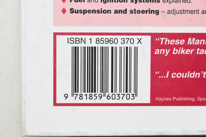 Haynes 1 85960 370 X, 2056 Yamaha FZR600 750 1000 Fours '87 to '96