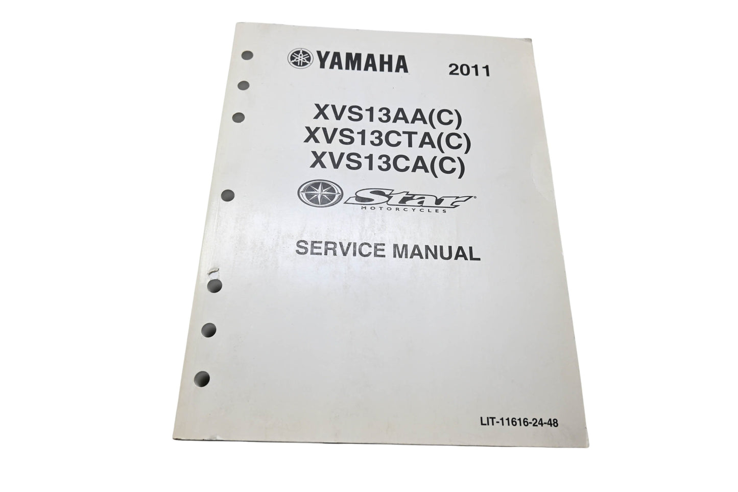 OEM Yamaha LIT-11616-24-48 XVS13AA(C) XVS13CTA(C) XVS13CA(C) Star Service Manual