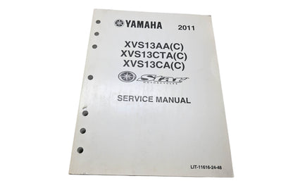 OEM Yamaha LIT-11616-24-48 XVS13AA(C) XVS13CTA(C) XVS13CA(C) Star Service Manual