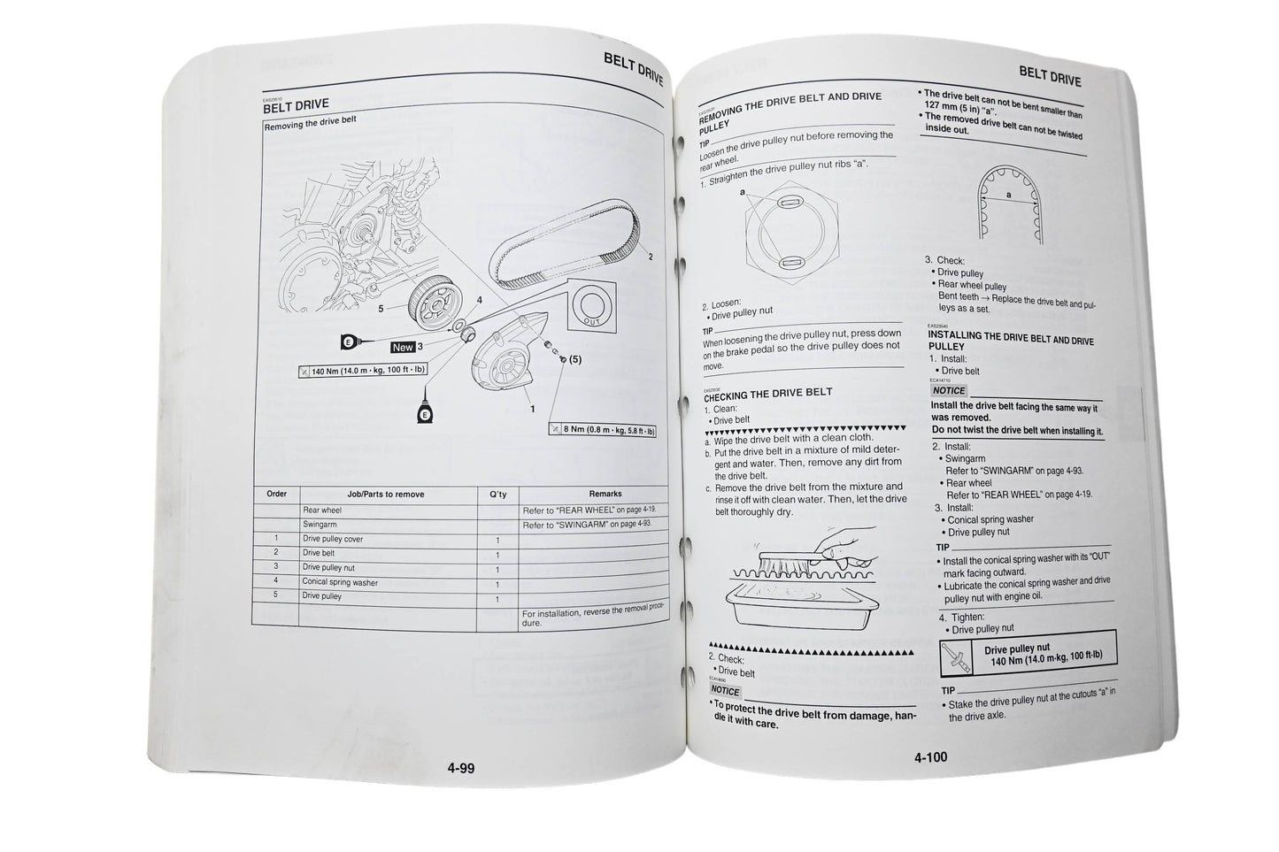 OEM Yamaha LIT-11616-24-48 XVS13AA(C) XVS13CTA(C) XVS13CA(C) Star Service Manual