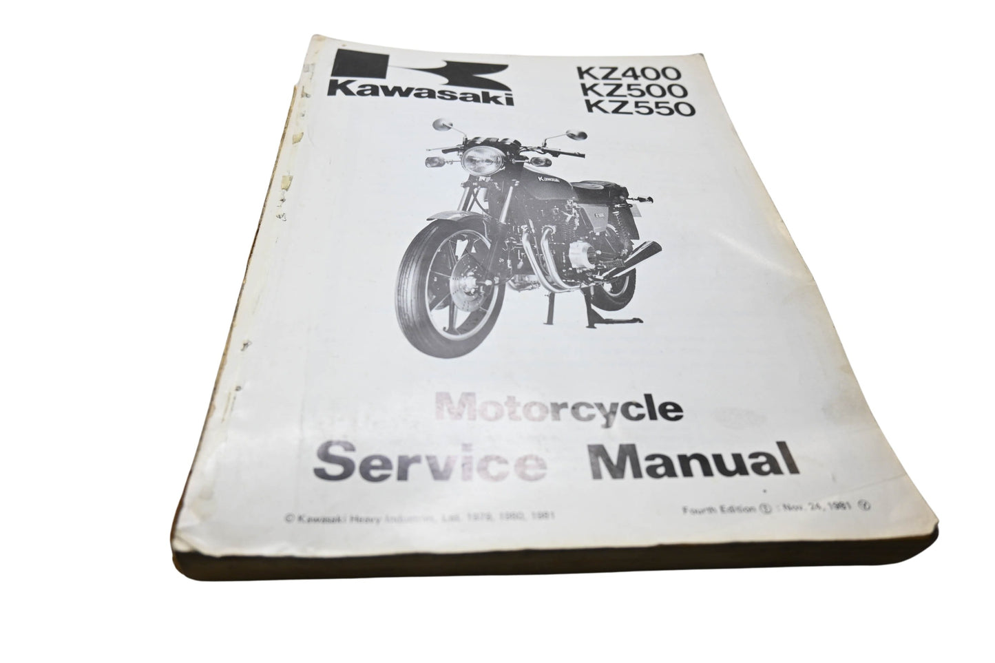 OEM Kawasaki 99924-1018-04 KZ400 KZ500 KZ550 Motorcycle Service Manual