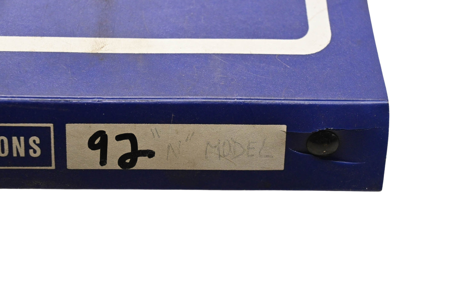 OEM Suzuki 99923-03921 1992 N Model Ready Reference Service Specifications Manual