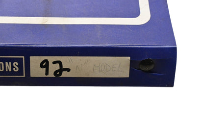 OEM Suzuki 99923-03921 1992 N Model Ready Reference Service Specifications Manual