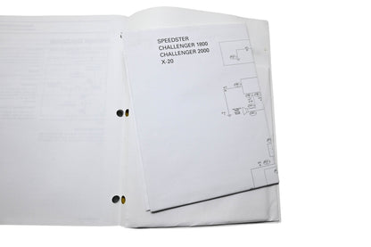 Aftermarket 219100162 Sea-Doo Sport Boats Shop Manual Speedster Challenger 1800 2000 X-20