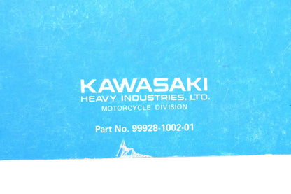 OEM Kawasaki 99928-1002-01 Motorcycle Special Tool Catalog