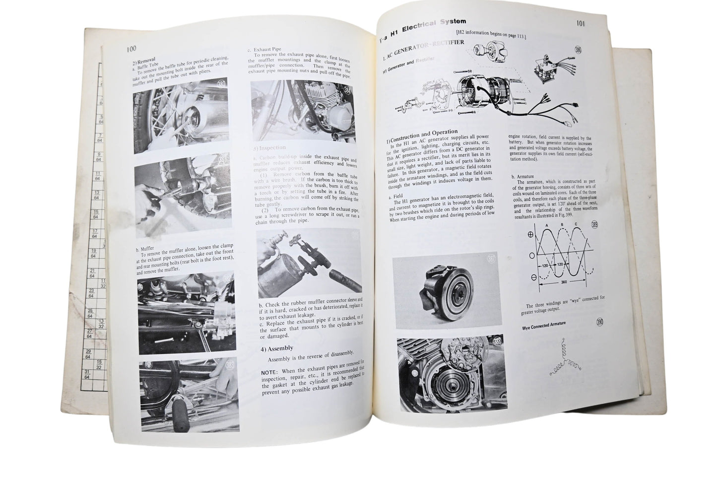 OEM Kawasaki 99997-711-08 Shop Manual H Series