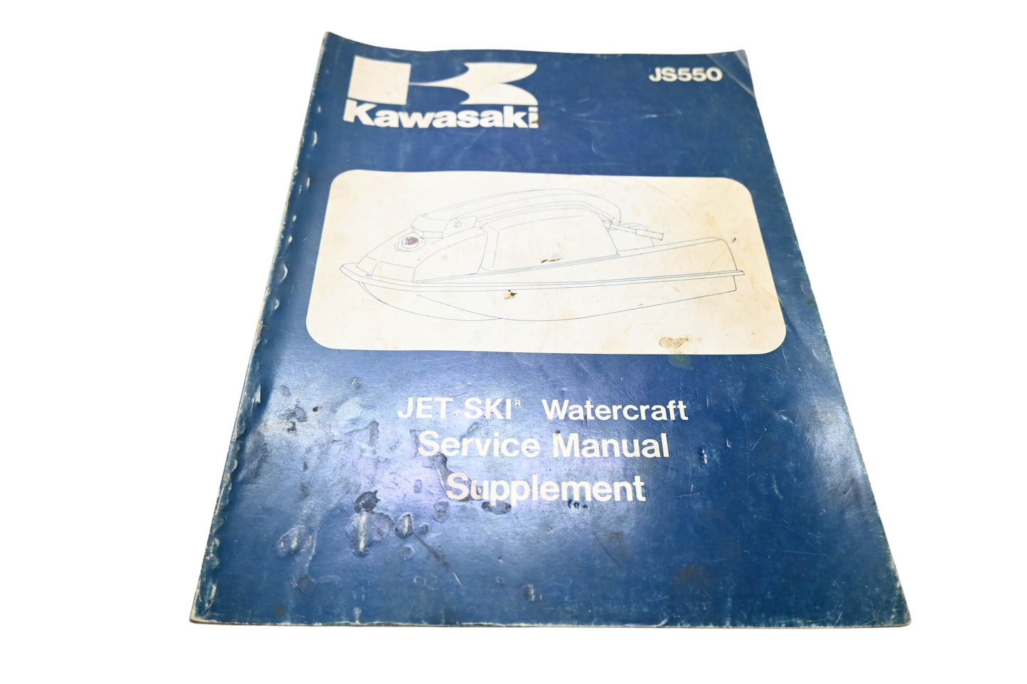 OEM Kawasaki 99924-1075-51 JS550 Jet Ski Watercraft Service Manual Supplement