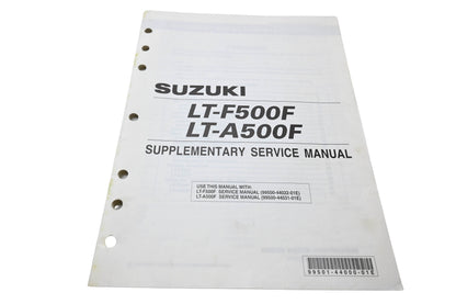 OEM Suzuki 99501-44000-01E LT-F500F LT-A500F Supplementary Service Manual