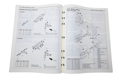 OEM Suzuki 99501-44000-01E LT-F500F LT-A500F Supplementary Service Manual