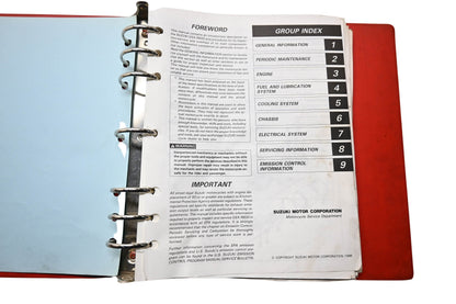 OEM Suzuki 99500-35060-03E GSX-R600 Service Manual