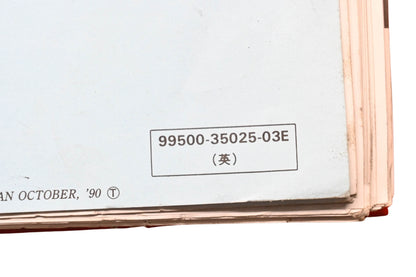 OEM Suzuki 99500-35025-03E Katana GSX600F Service Manual