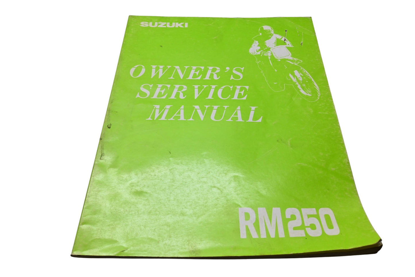 OEM Suzuki 99011-28E50-03A Owner's Service Manual RM250