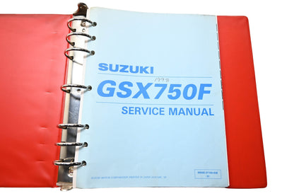 OEM Suzuki 99500-37100-03E GSX750F Service Manual