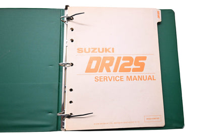 OEM Suzuki 99500-41080-03E DR125 Service Manual