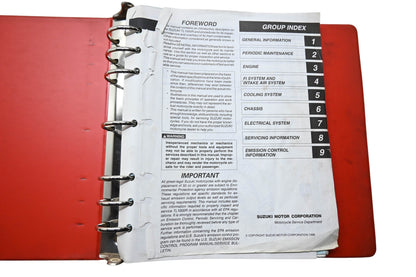 OEM Suzuki 99500-39170-03E TL1000R Service Manual