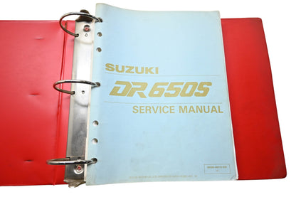 OEM Suzuki 99500-46010-03E DR650S Service Manual