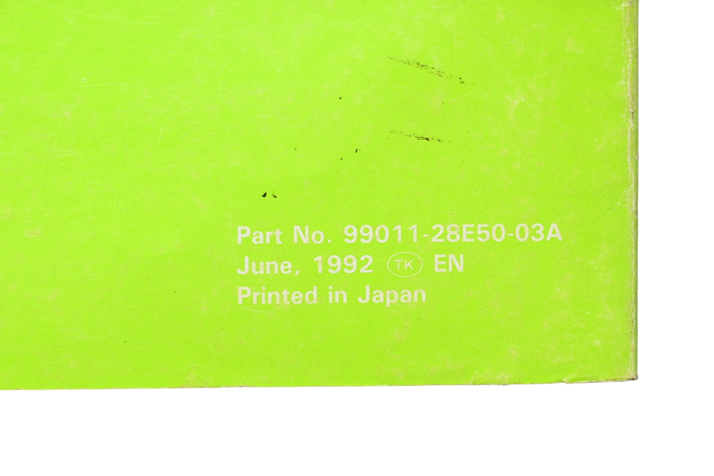 OEM Suzuki 99011-28E50-03A Owner's Service Manual RM250
