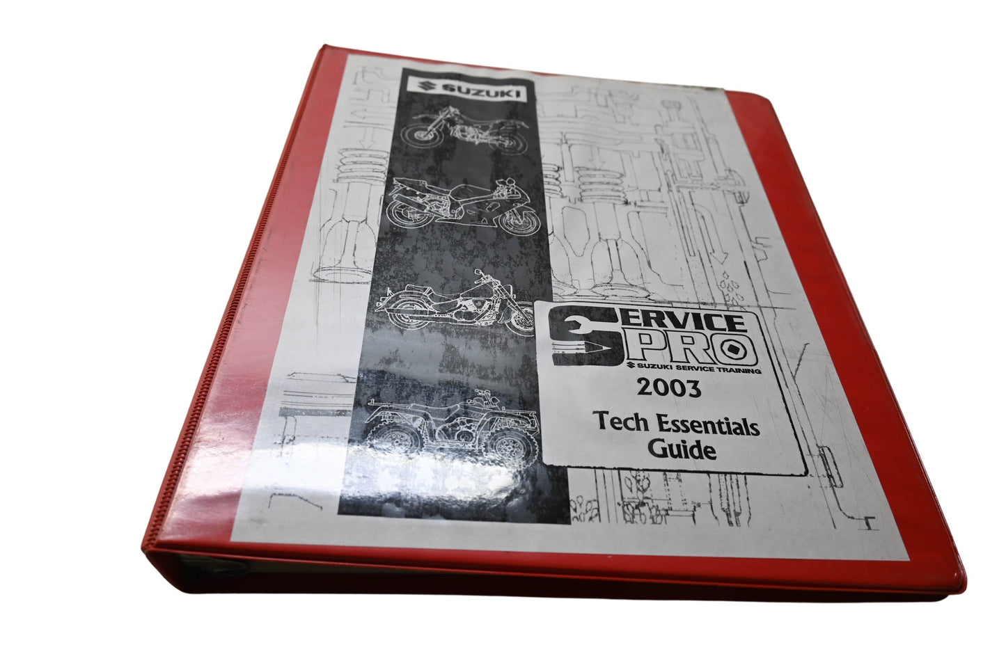 OEM Suzuki 99923-10099 Service Pro 2003 Service Training Tech Essentials Guide