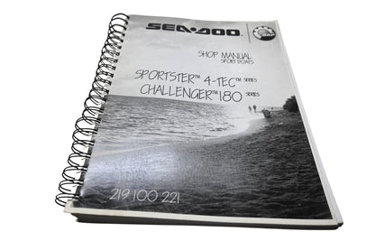 Aftermarket 219100221 BRP Sea-Doo Shop Manual Sportster Challenger