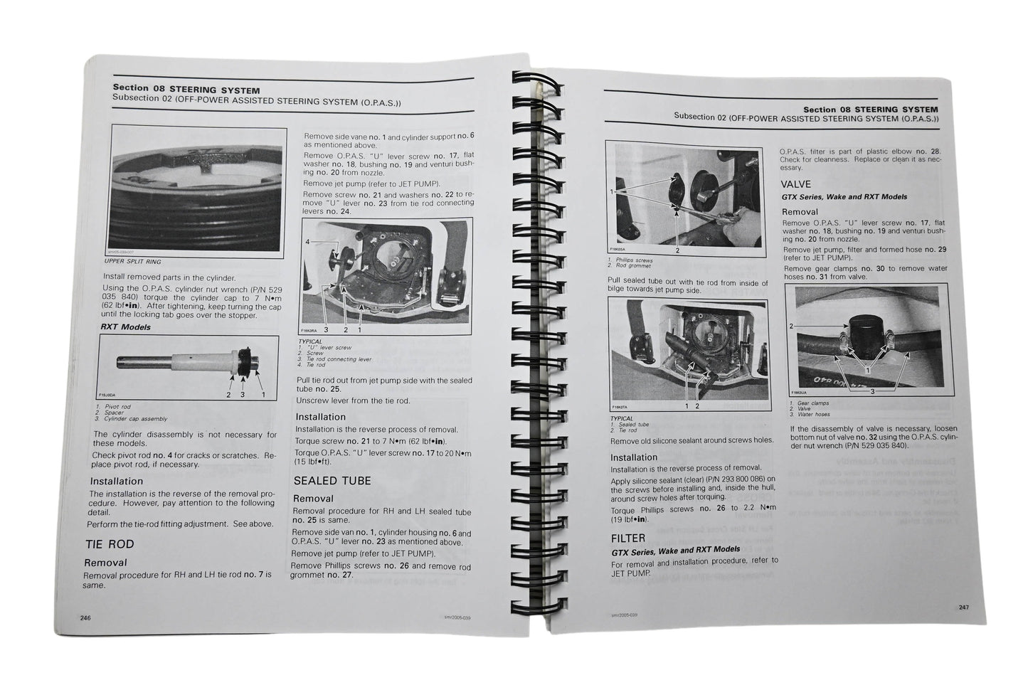 Aftermarket 219100221 BRP Sea-Doo Shop Manual Sportster Challenger