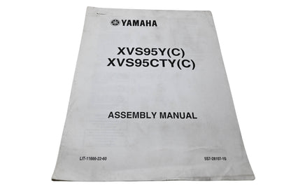 OEM Yamaha LIT-11666-22-60 XVS95Y(C) XVS95CTY(C) Assembly Manual