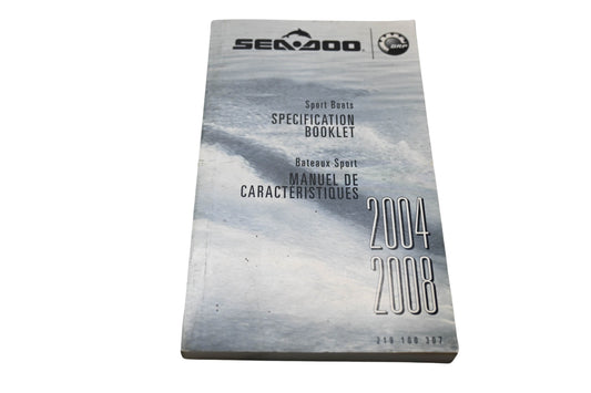 Aftermarket 219100307 Sea-Doo Specification Booklet 2004 2008