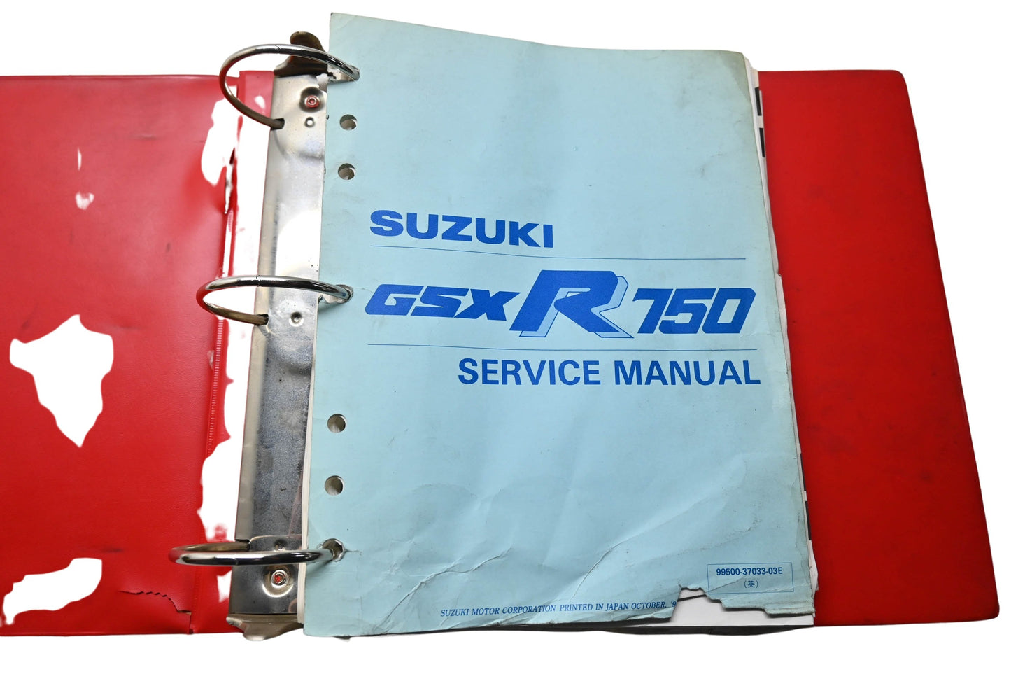 OEM Suzuki 99500-37033-03E GSXR750 Service Manual