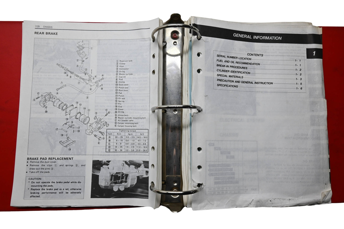 OEM Suzuki 99500-37033-03E GSXR750 Service Manual