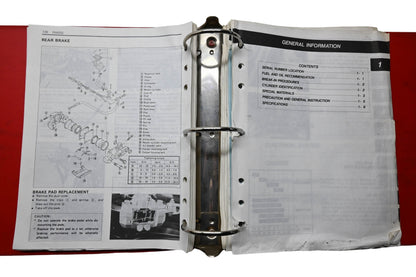 OEM Suzuki 99500-37033-03E GSXR750 Service Manual