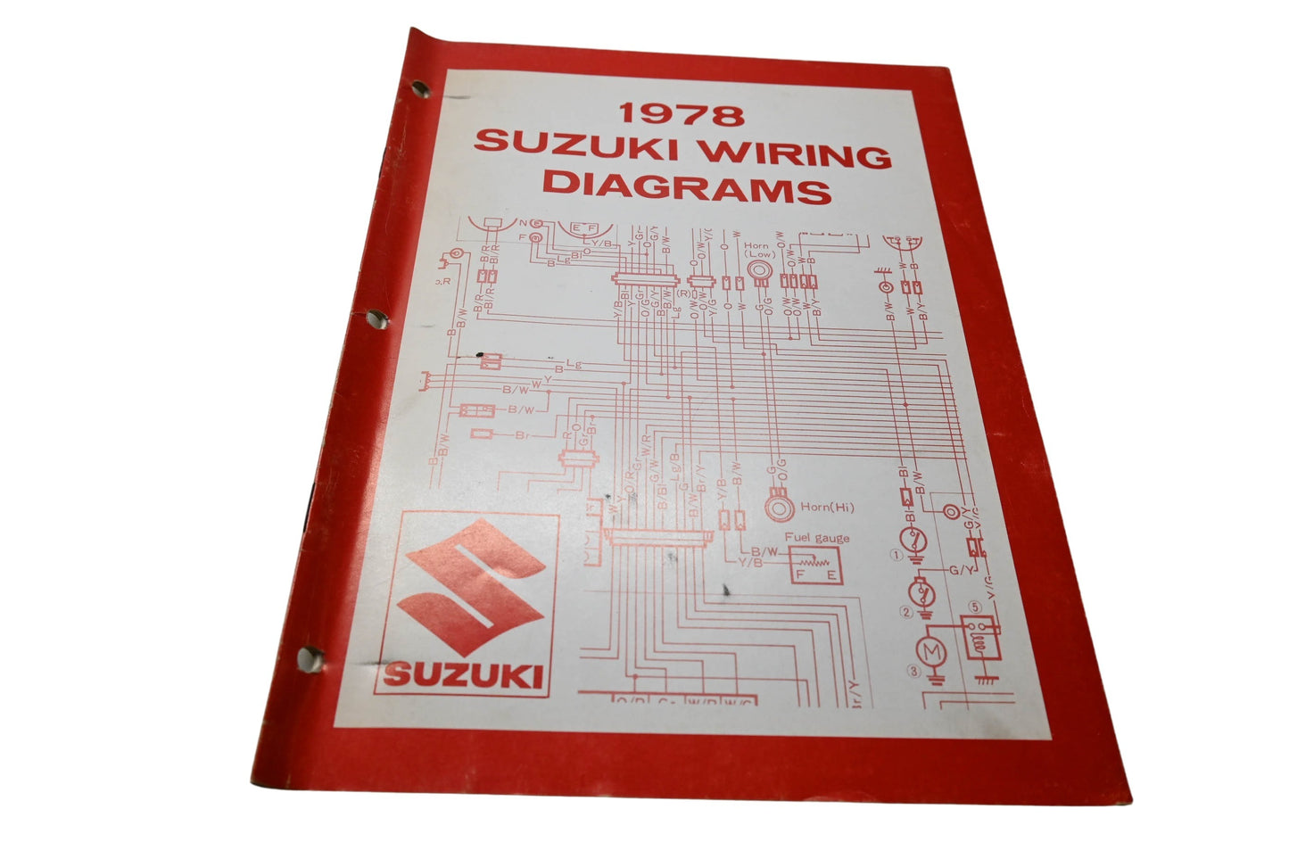 OEM Suzuki BF018-50 1978 Suzuki Wiring Diagrams Manual