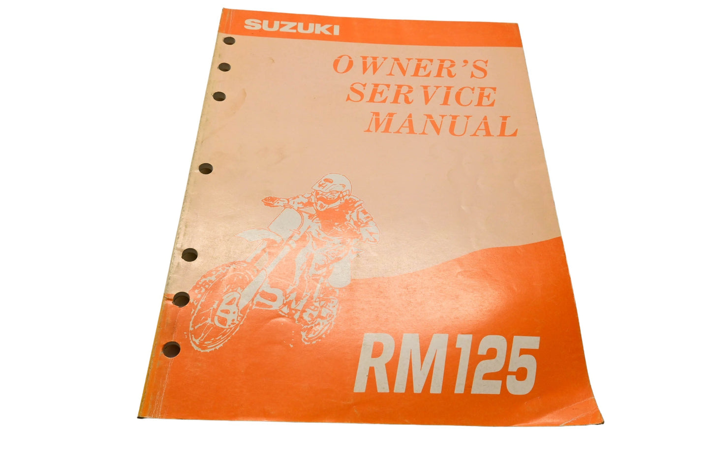 OEM Suzuki 99011-43D52-03A Owner's Service Manual RM125