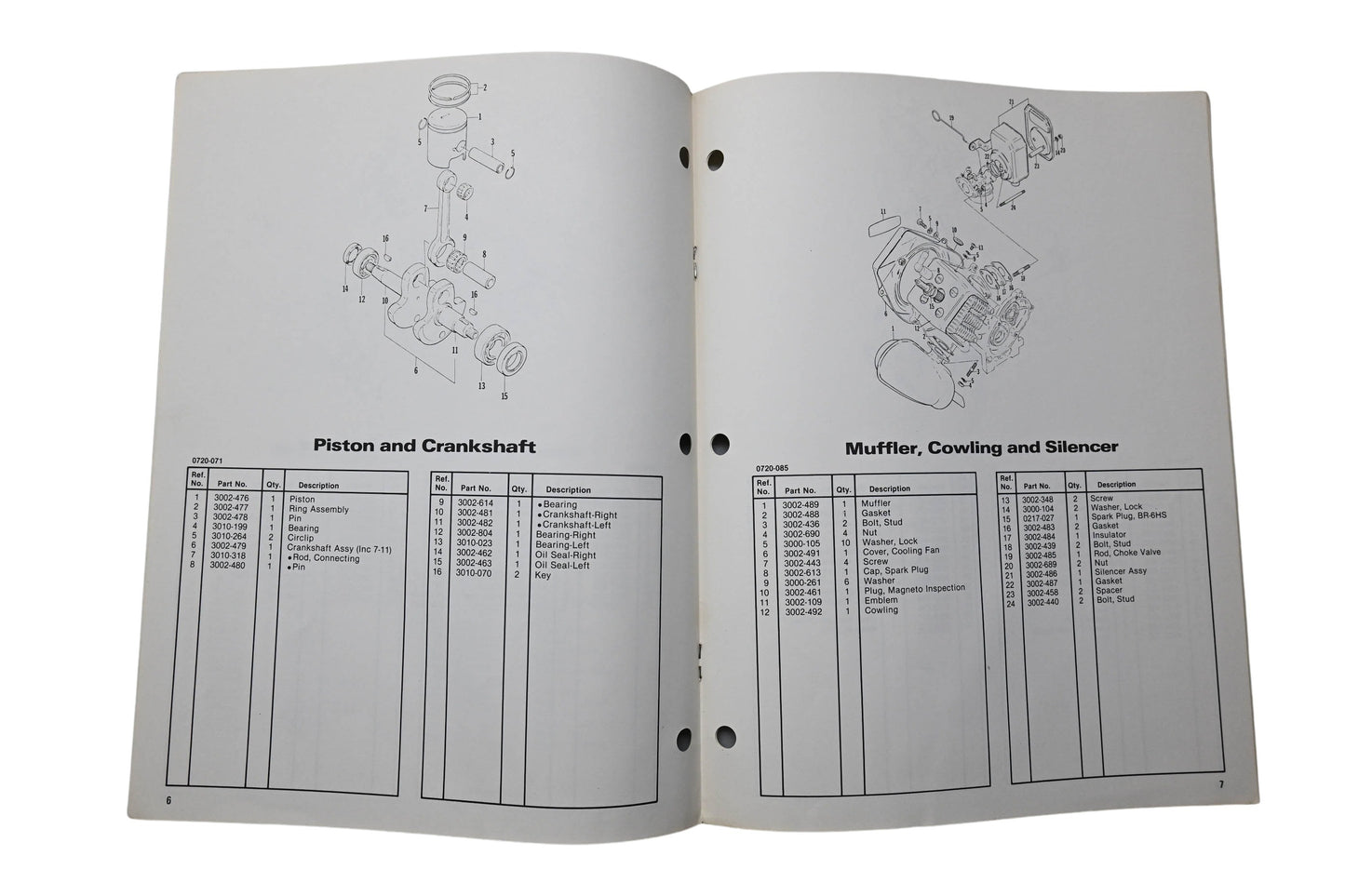 OEM Arctic Cat BF018-51 1981 Kitty Cat Illustrated Parts Manual