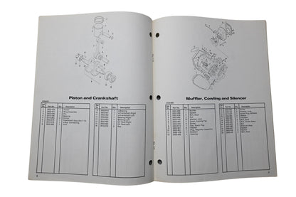 OEM Arctic Cat BF018-51 1981 Kitty Cat Illustrated Parts Manual